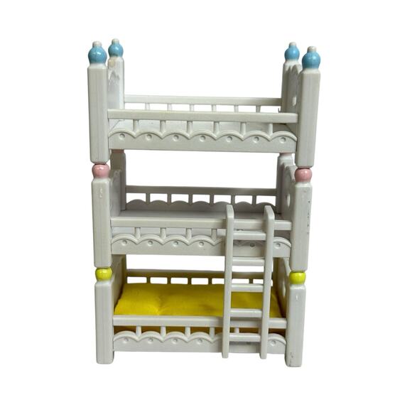 Calico Critters Triple Baby Bunk Beds - Picture 2 of 9